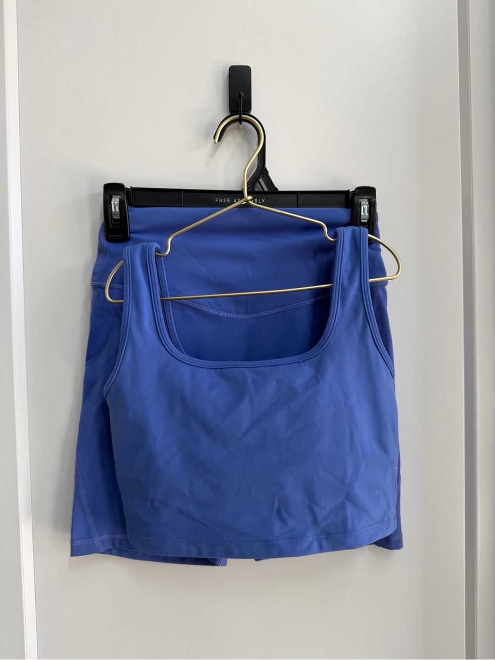 *SET* Size S ACTA Athletic Set with Cropped Tank and Biker Shorts
